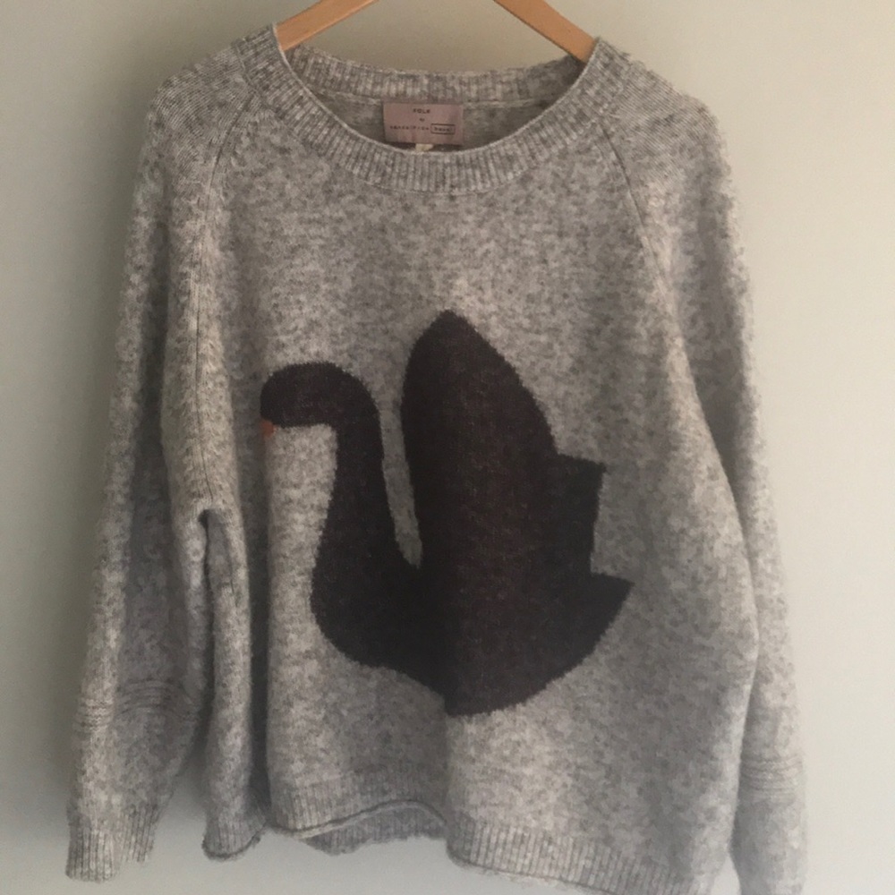 Hansel from Basel swan sweater